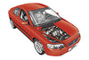 Air filter change Volvo S60 2000 - 2009