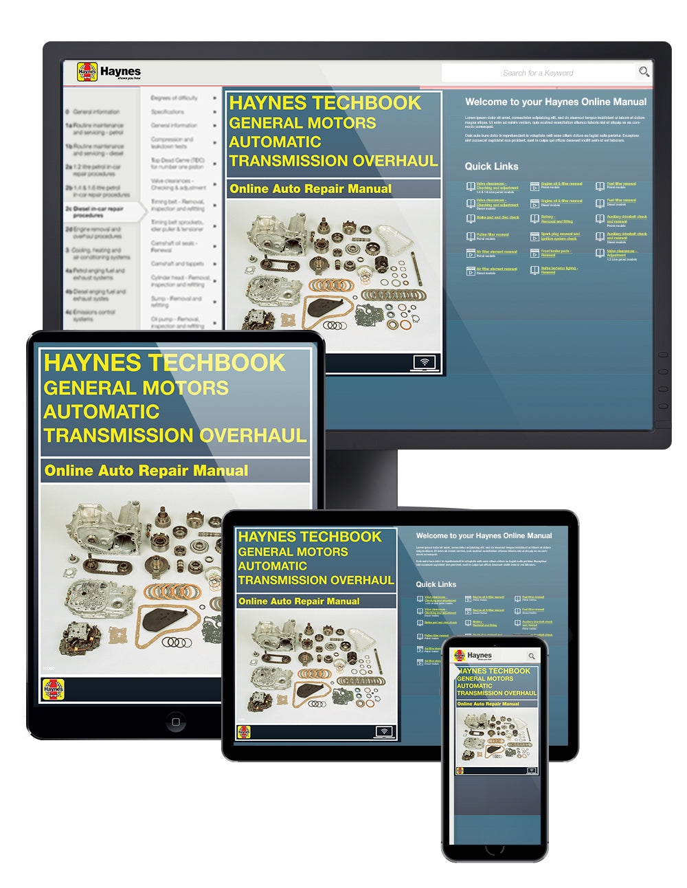 General Motors Automatic Transmission Overhaul Haynes Online Manual ...