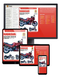 Kawasaki 454LTD/LTD450, Vulcan 500 & Ninja 250 (85 - 07) Haynes Repair Manual