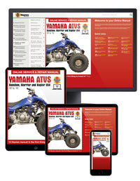 Yamaha Banshee Warrior & Raptor ATVs (87 - 10) Haynes Repair Manual