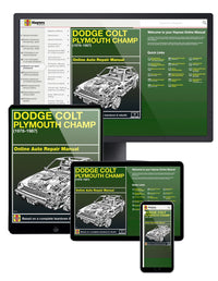 Dodge Colt & Plymouth Champ (78-87) Haynes Online Manual