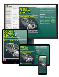 Dodge Durango (04-09) and Dodge Dakota (05-11) Haynes Online Manual