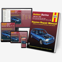 Holden Barina and Suzuki Swift (85-93) Haynes Repair Manual