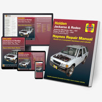 Holden Jackaroo Petrol (91-97) & Holden Rodeo Petrol (91-02)