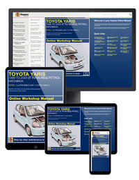 Toyota Yaris Petrol (1999-2005) T to 05 Haynes Online Manual
