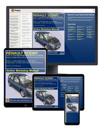 Renault Scenic Petrol and Diesel (Sept 03 - 06) 53 to 06 Haynes Online Manual