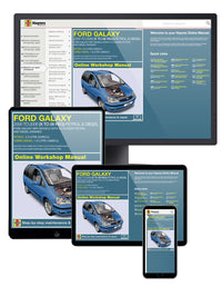 Ford Galaxy Petrol & Diesel (2000-2006) X to 06 Haynes Online Manual