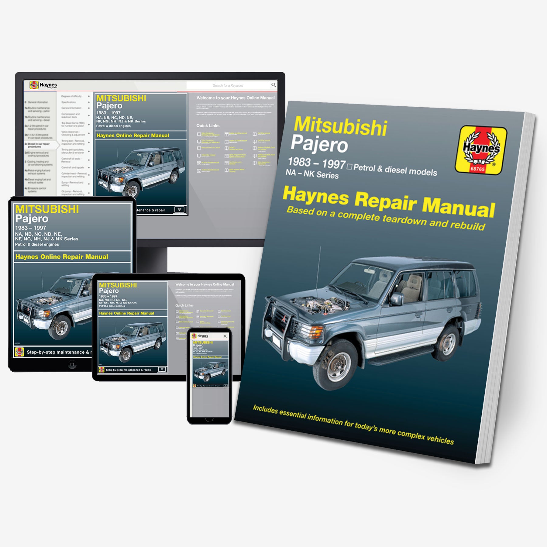 Mitsubishi Pajero (83-97) Haynes Repair Manual – Haynes Manuals