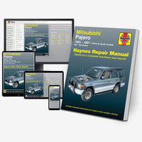 Mitsubishi Pajero (83-97) Haynes Repair Manual