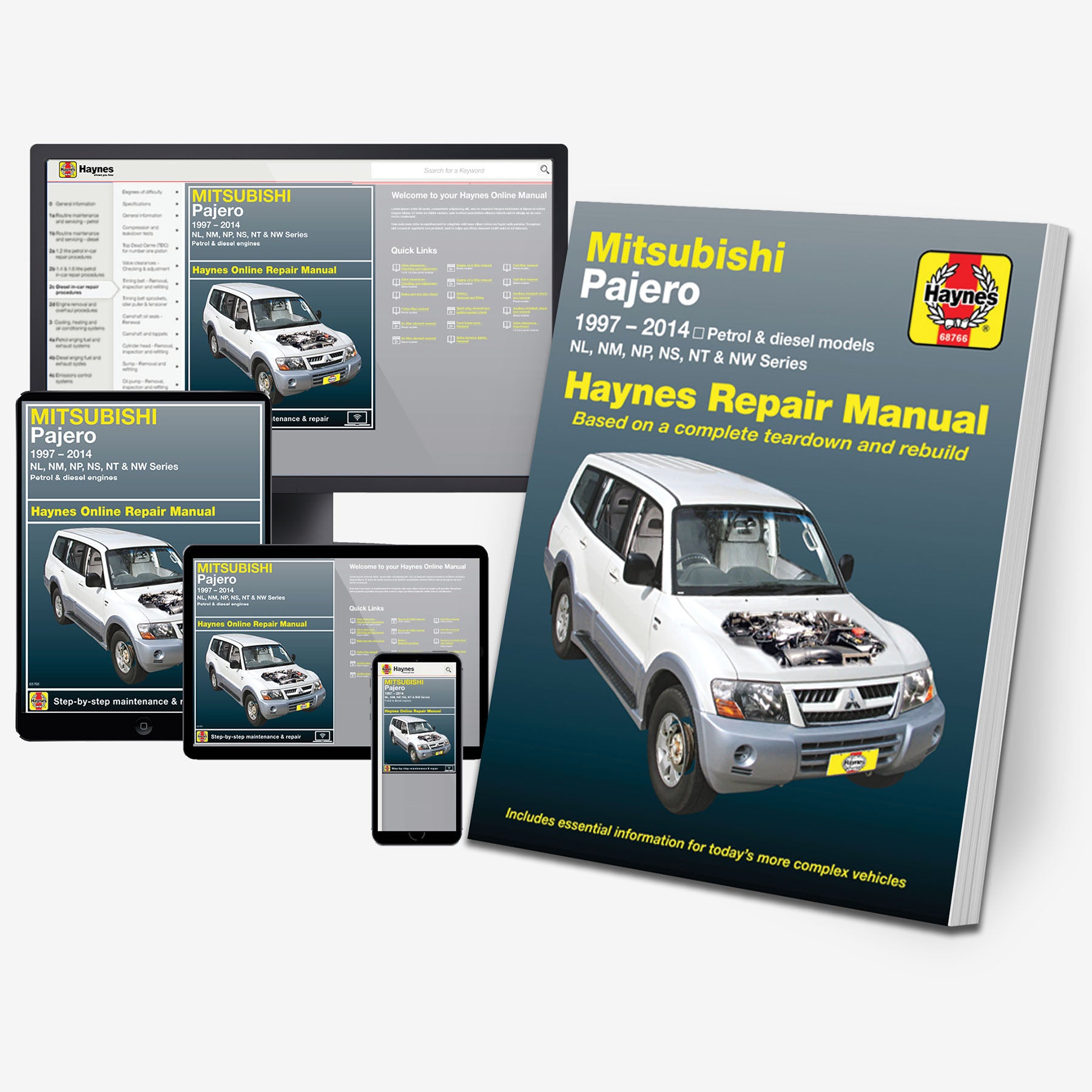 Mitsubishi Pajero 1997-2014 Haynes Repair Manual – Haynes Manuals