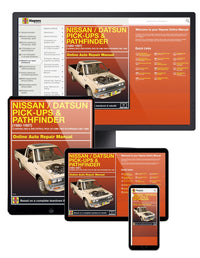 Nissan/Datsun Pick-up & Pathfinder (80-97) covering 2WD & 4WD petrol Pick-up (80-97) Pathfinder (87-95) Haynes Repair Manual (USA)