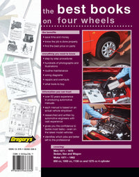 Leyland Mini (71-78), Moke (71-82) Gregory's Repair Manual