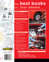 Holden Belmont, Kingswood, Monaro, Premier, 8 Cylinder, (68 - 71) Gregory's Repair Manual