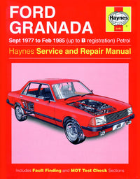 Ford Granada Petrol (Sept 77 - Feb 85) Haynes Repair Manual