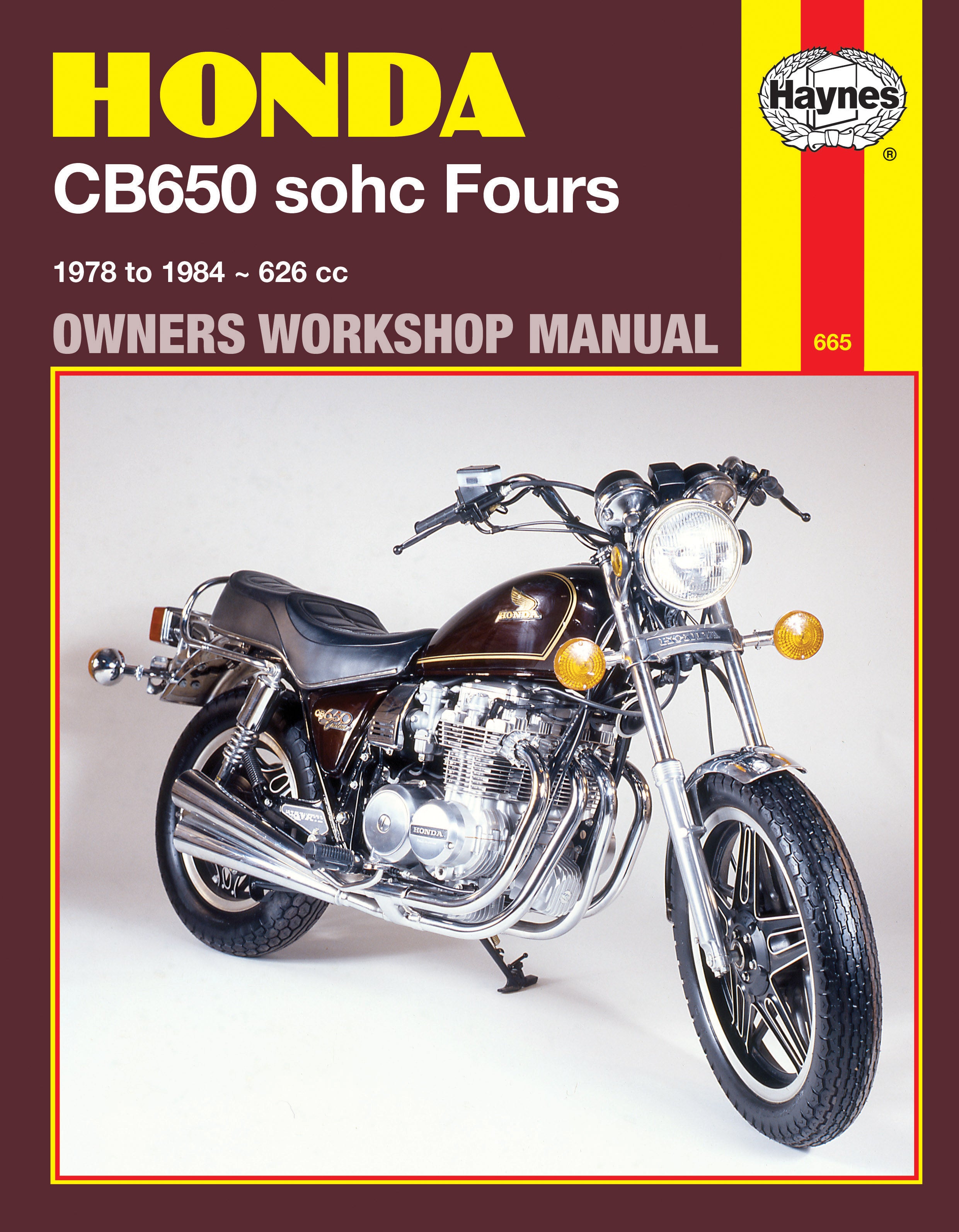ホンダ CB650 サービスマニュアル Honda CB650 sohc Fours (78 - 84) Haynes Repair Manual – Haynes