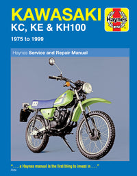 Kawasaki KC, KE & KH100 (75 - 99) Haynes Repair Manual