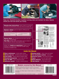 Vauxhall Cavalier Petrol (Oct 88 - 95) Haynes Repair Manual