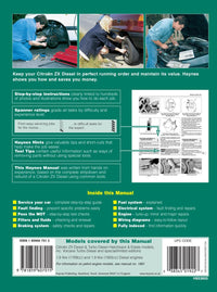 Citroen ZX Diesel (91 - 98) Haynes Repair Manual