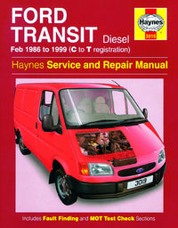 Ford Transit Diesel (Feb 86 - 99) Haynes Repair Manual