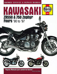 Kawasaki ZR550 & 750 Zephyr Fours (90 - 97) Haynes Repair Manual