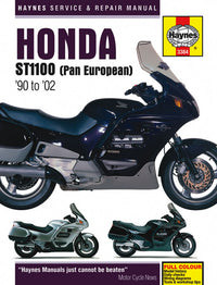 Honda ST1100 Pan European V-Fours (90 - 02) Haynes Repair Manual