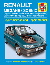 Renault Megane & Scenic Petrol & Diesel (96 - 99) Haynes Repair Manual