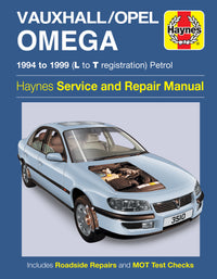 Vauxhall/Opel Omega Petrol (94 - 99) Haynes Repair Manual