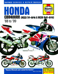 Honda CBR400RR Fours (88 - 99) Haynes Repair Manual