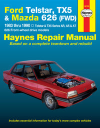 Ford Telstar and Mazda TX5 and 626 (83-90) Haynes Repair Manual
