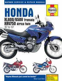 Honda XL600/650V Transalp & XRV750 Africa Twin (87 - 07) Haynes Repair Manual