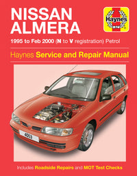 Nissan Almera Petrol (95 - Feb 00) Haynes Repair Manual