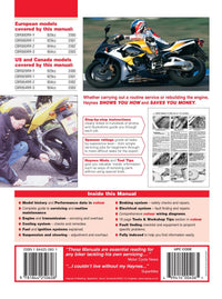 Honda CBR900RR FireBlade (00 - 03) Haynes Repair Manual