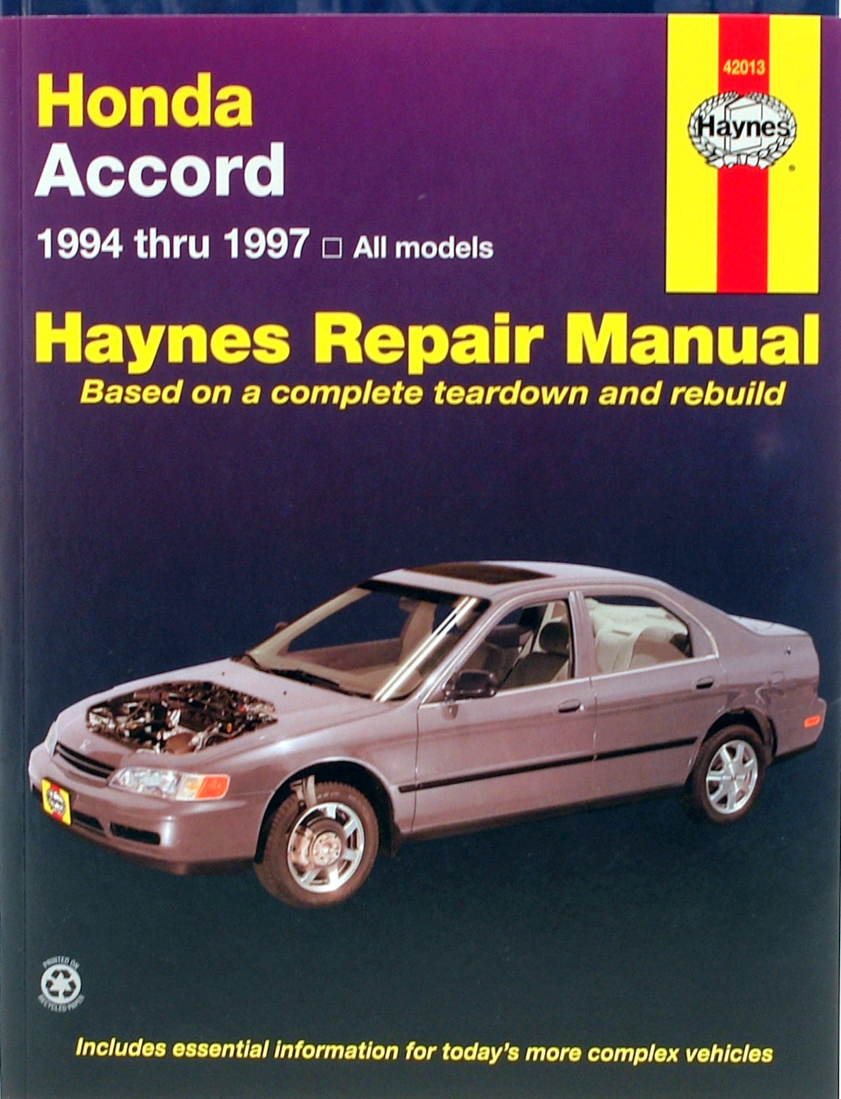 Honda Accord (1994-1997) Haynes Repair Manual (USA) – Haynes