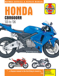 Honda CBR600RR (03 - 06) Haynes Repair Manual