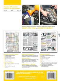 Yamaha YZF-R6 Haynes Repair Manual (03 - 05) Haynes Repair Manual