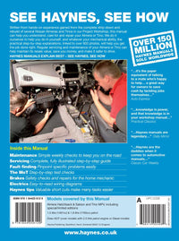 Nissan Almera & Tino Petrol (Feb 00 - 07) Haynes Repair Manual