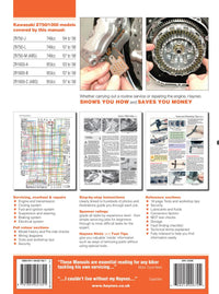 Kawasaki Z750 & Z1000 (03 - 08) Haynes Repair Manual