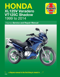 Honda XL125V & VT125C (99 - 14) Haynes Repair Manual