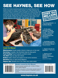 Ford Transit Connect Diesel (02 - 11) Haynes Repair Manual