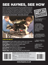 Nissan Qashqai Petrol & Diesel 2007 - 2013 Haynes Repair Manual