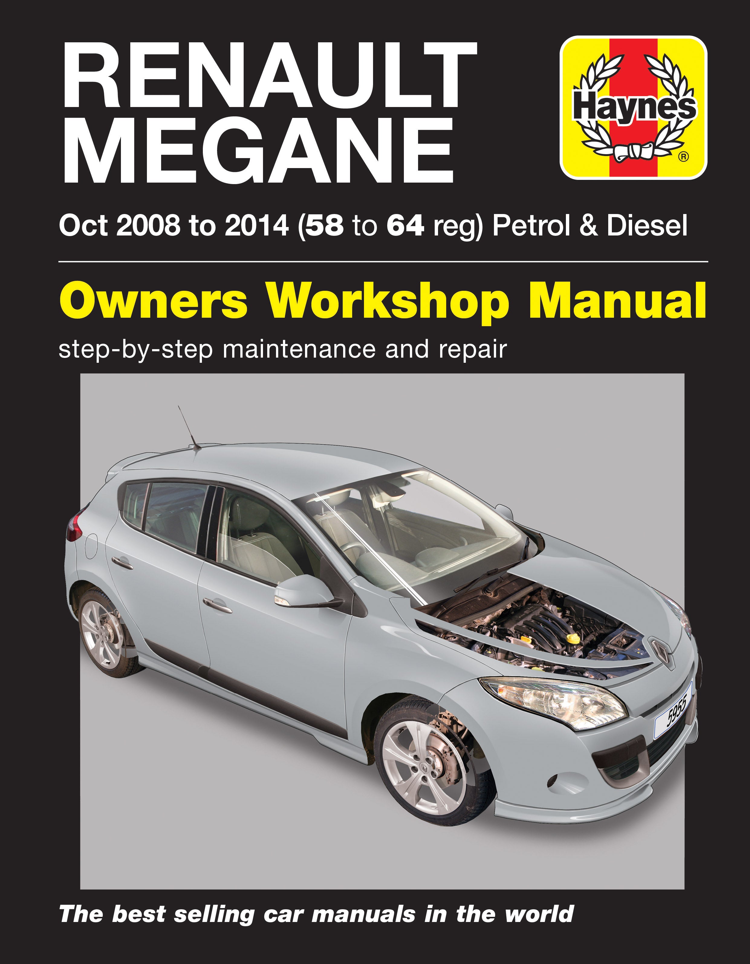 Renault Megane (08 - 14) Haynes Repair Manual – Haynes Manuals