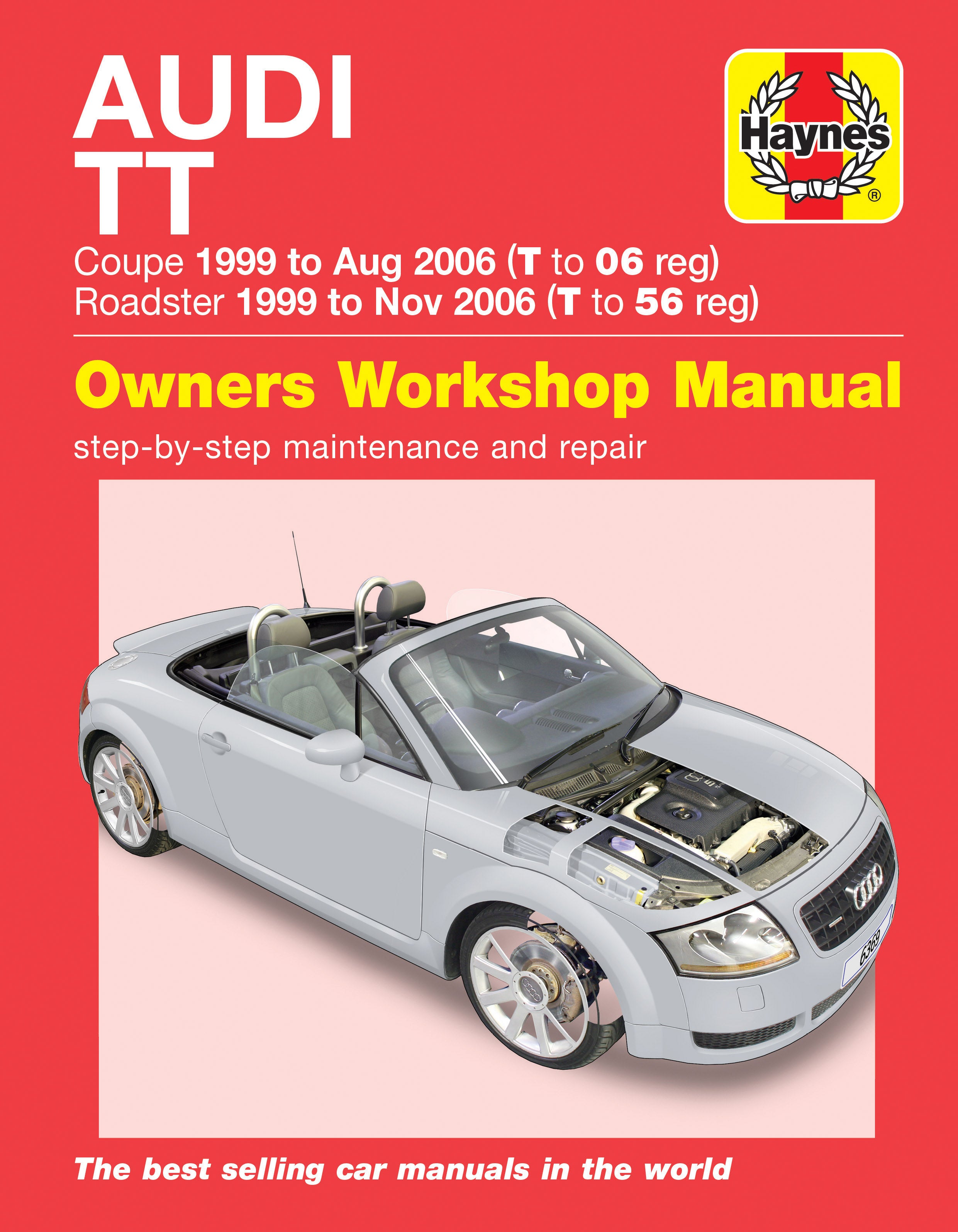 Audi TT サービスマニュアル 2000-2006 Audi TT (99 to 06) T to 56 Haynes Repair Manual – Haynes Manuals