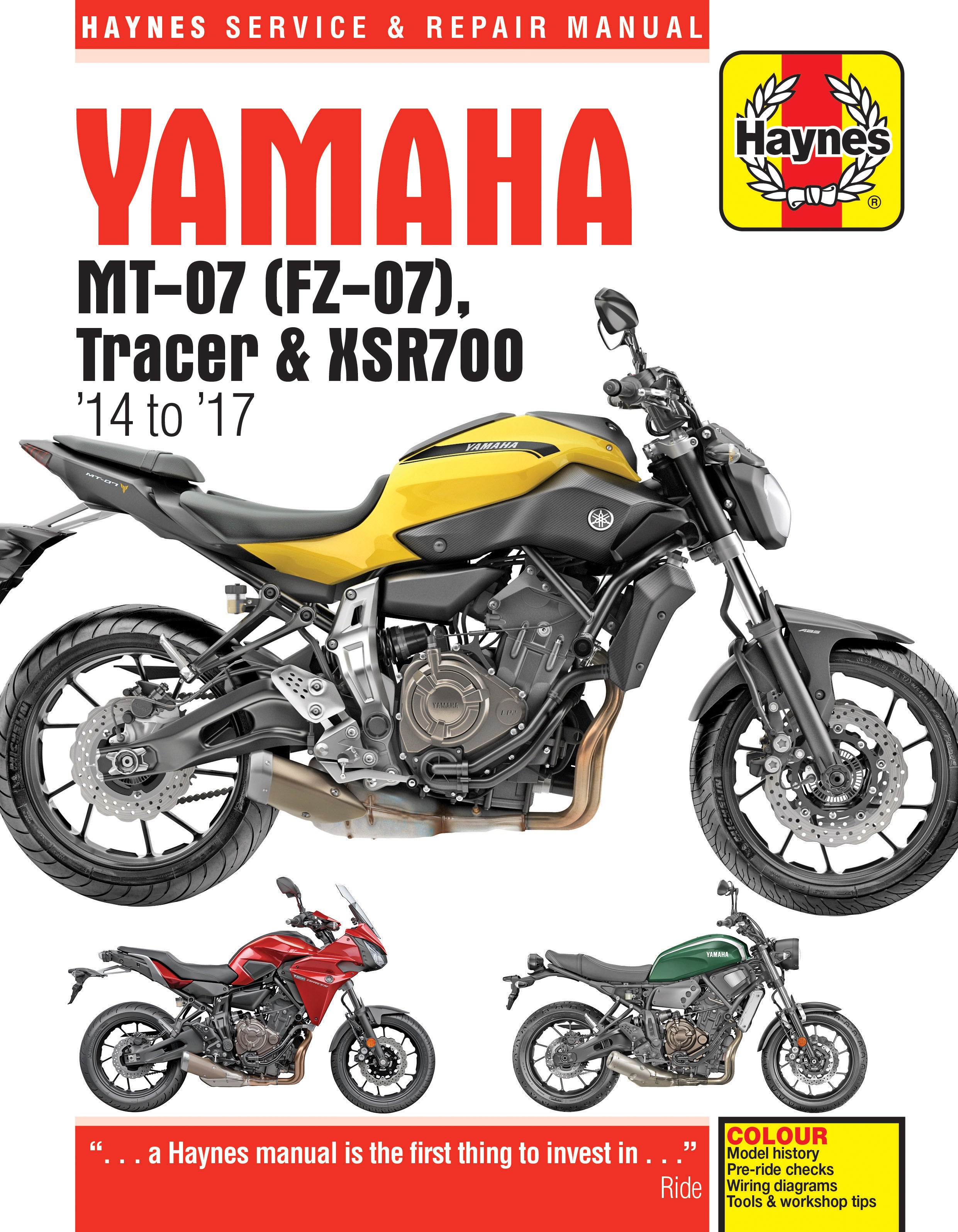 YAMAHA XSR 700 サービスマニュアル YAMAHA XSR 700 サービスマニュアル Yamaha 2018 XSR700 Service