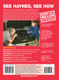 Mercedes-Benz C-Class Diesel (Jun 07 - Feb 14) 07 to 63 Haynes Repair Manual