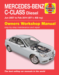 Mercedes-Benz C-Class Diesel (Jun 07 - Feb 14) 07 to 63 Haynes Repair Manual