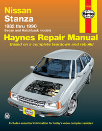 Nissan Stanza (1982-1990) Haynes Repair Manual (USA)