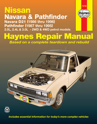 Nissan Navara (86-96) Nissan Pathfinder (87-95) Haynes Repair Manual