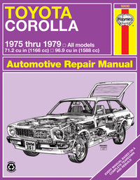 Toyota Corolla (1975-1979) Haynes Repair Manual (USA)