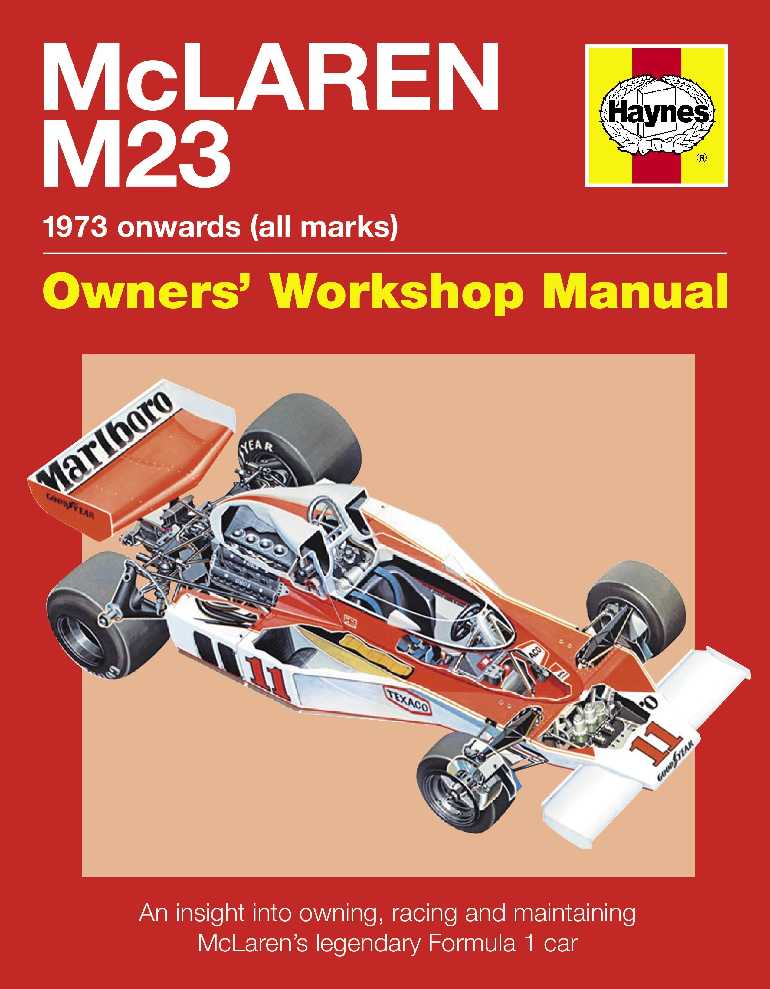 McLaren M23 Haynes整備マニュアル 英語版 Mclaren M23 Manual – Haynes Manuals Australia