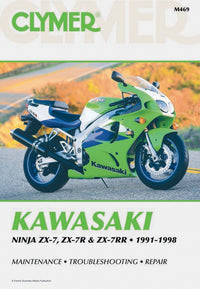 Kawasaki Ninja ZX-7, ZX-7R & ZX-7RR Motorcycle (1991-1998) Service Repair Manual